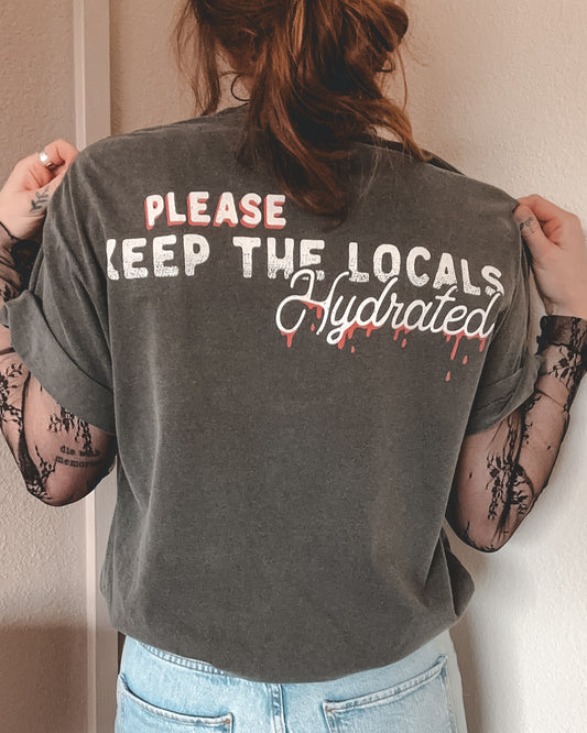 Love at First Bite Romance Society Tee - Pepper