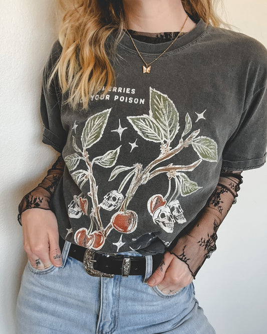 Villain Lovers Club Tee - Pepper