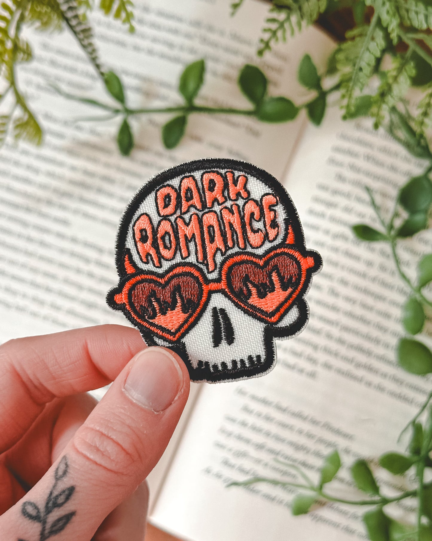 Dark Romance - Iron on Patch