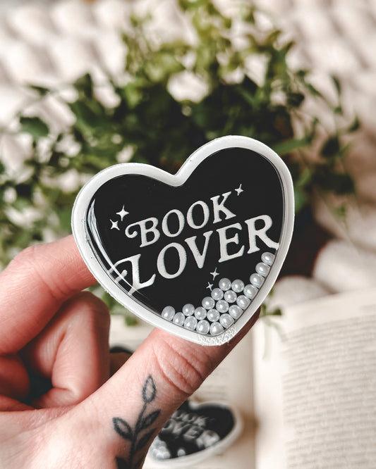 Book Lover Black Kindle/Phone Grip