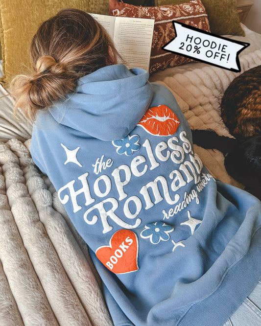 Hopeless Romantic Reading Society Puff Hoodie