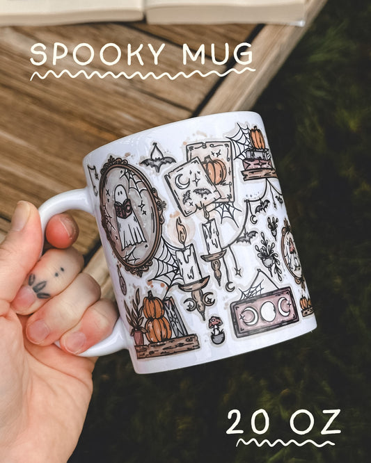 Spooky Wall Decor Mug *20 oz*