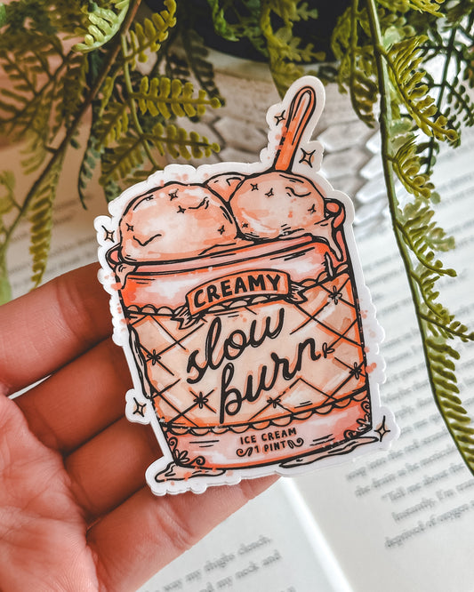 Slow Burn Ice Cream Sticker