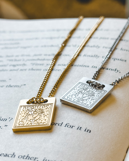 Enemies to Lovers Necklace - Silver or Gold