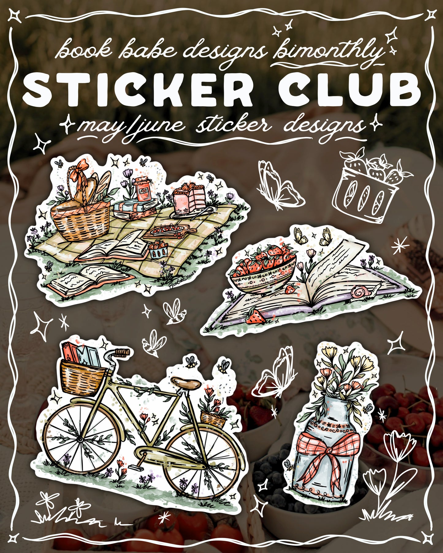 Bimonthly Sticker Club Subscription
