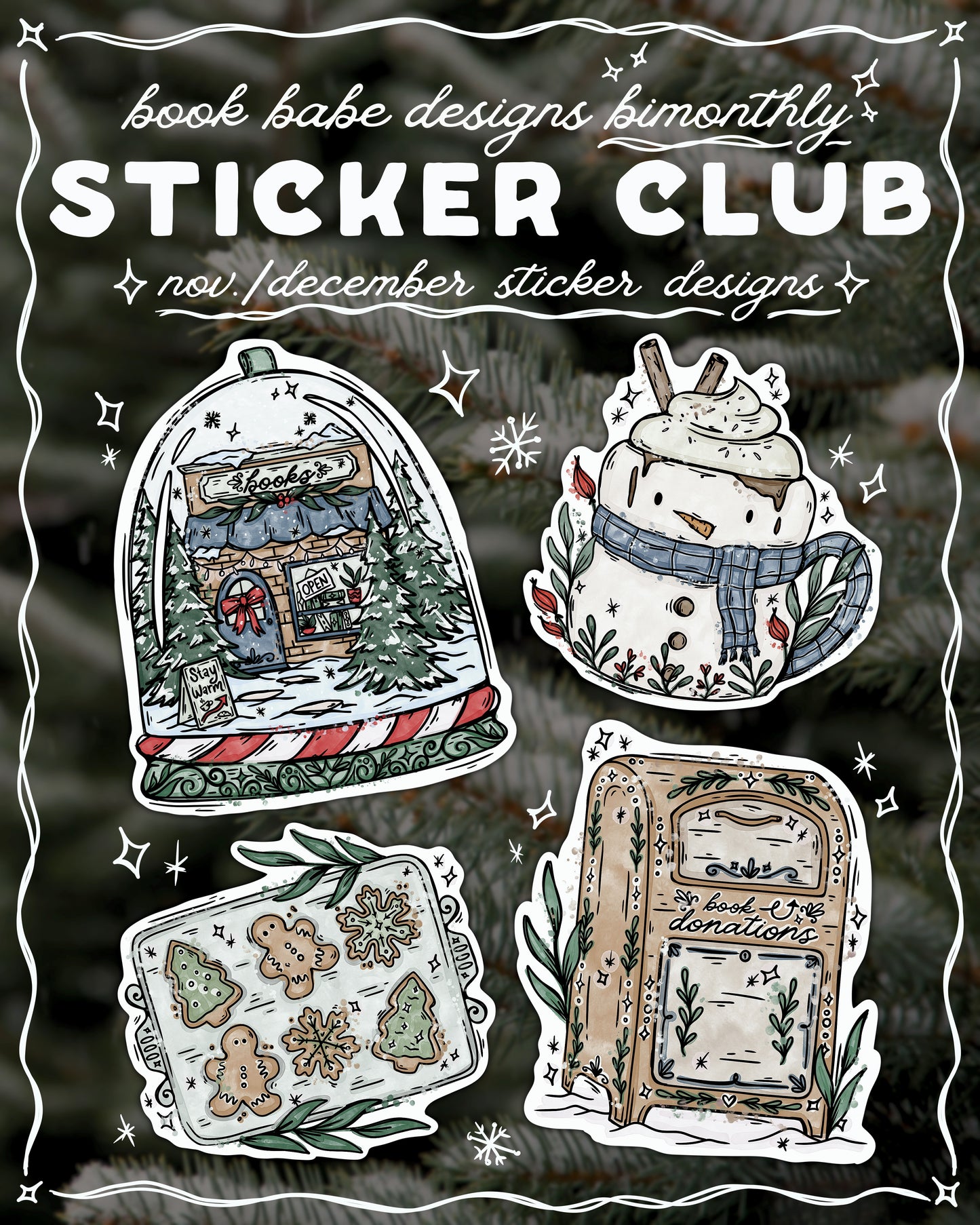 Bimonthly Sticker Club Subscription