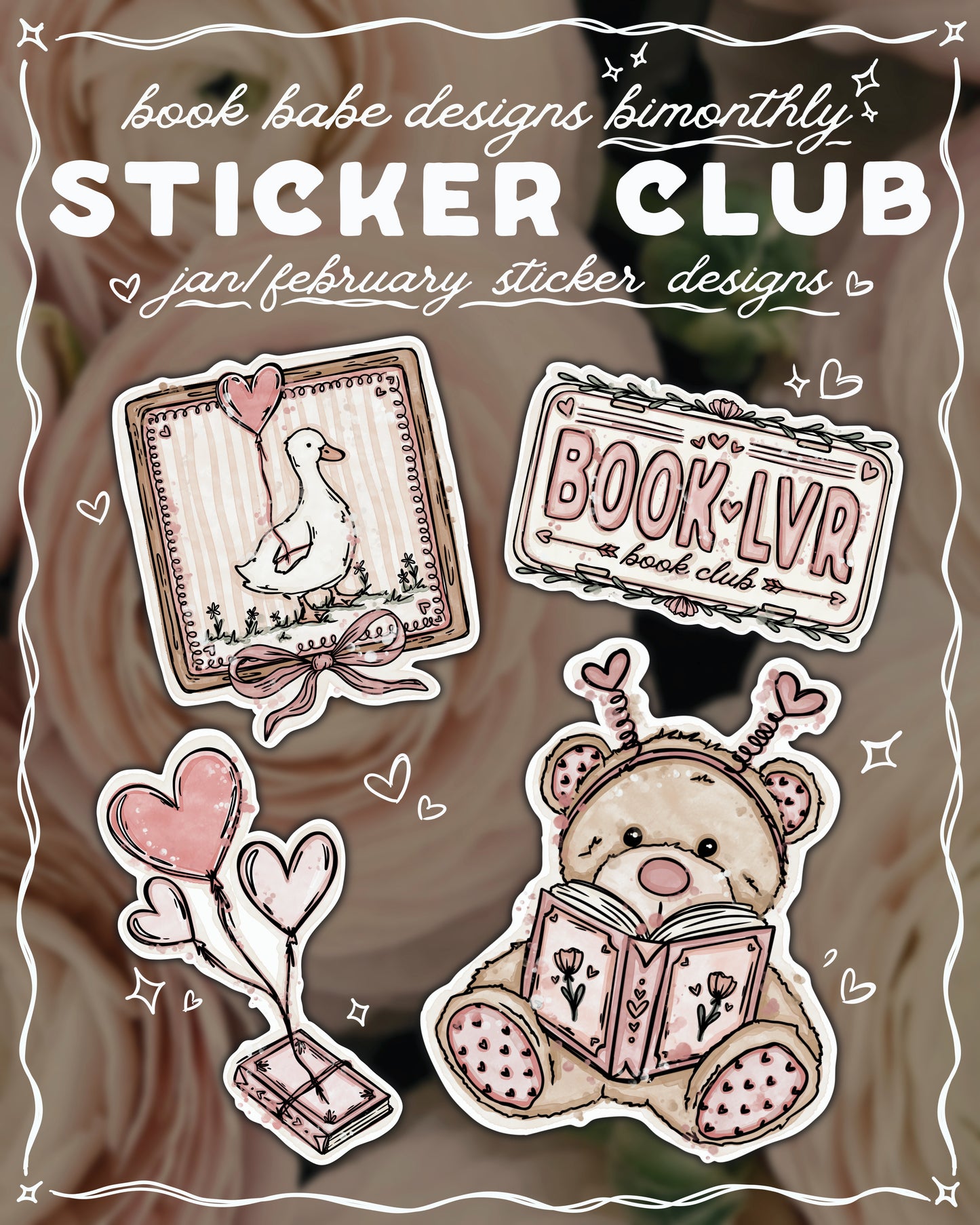 Bimonthly Sticker Club Subscription