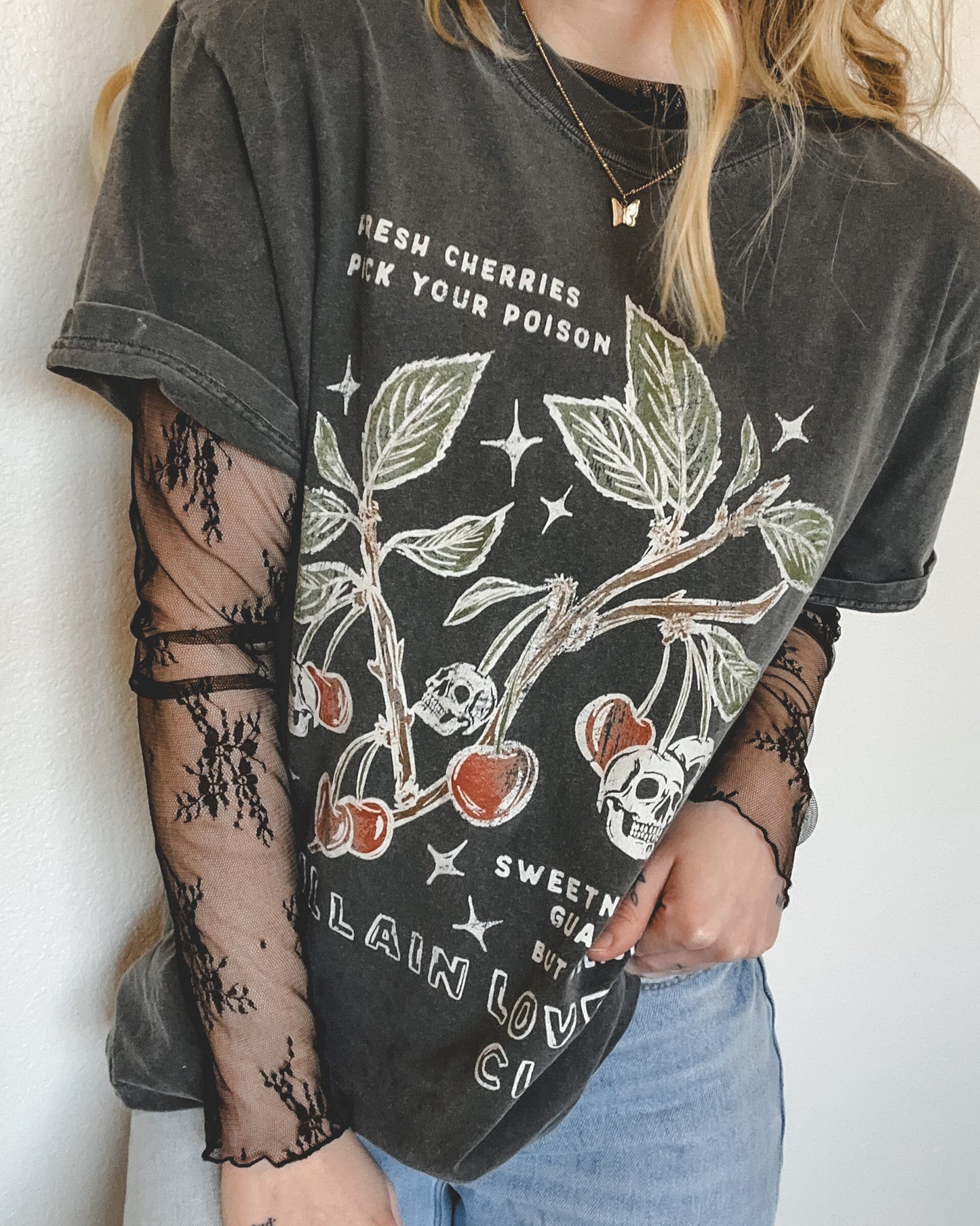 Villain Lovers Club Tee - Pepper