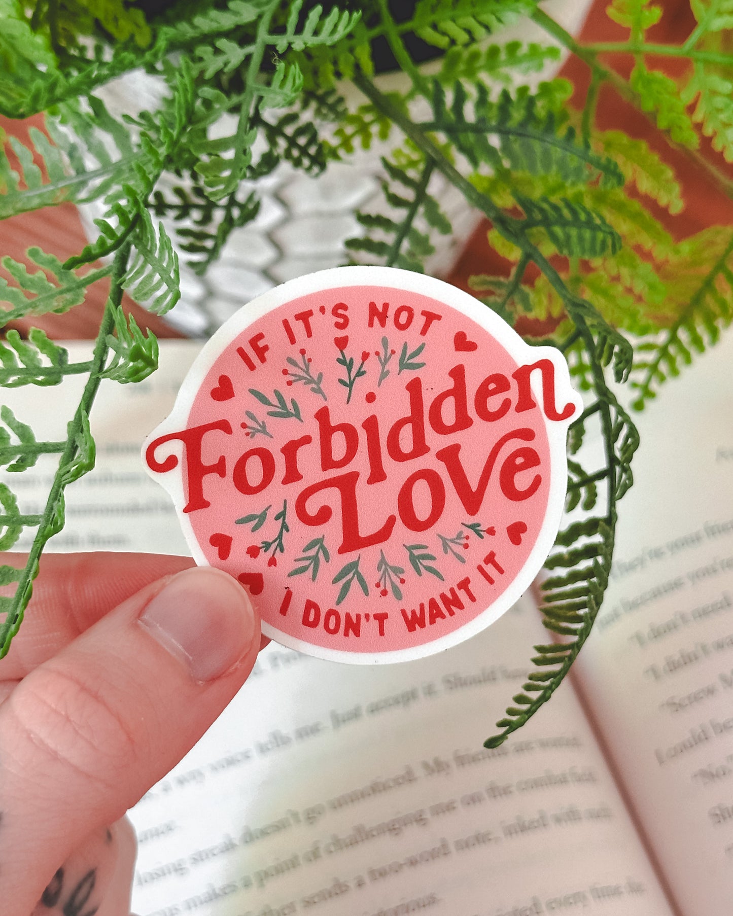 Forbidden Love Trope Sticker