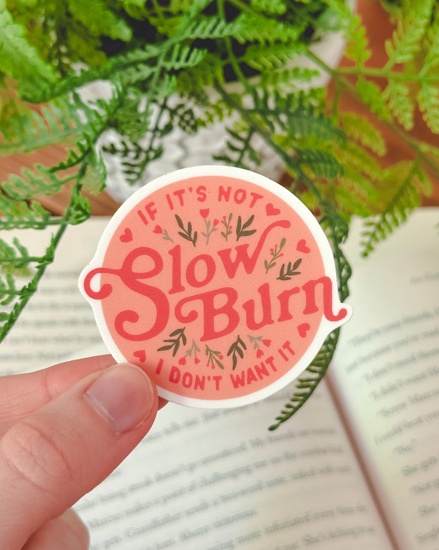 Slow Burn Trope Sticker