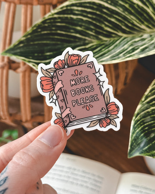 More Books Please Sticker