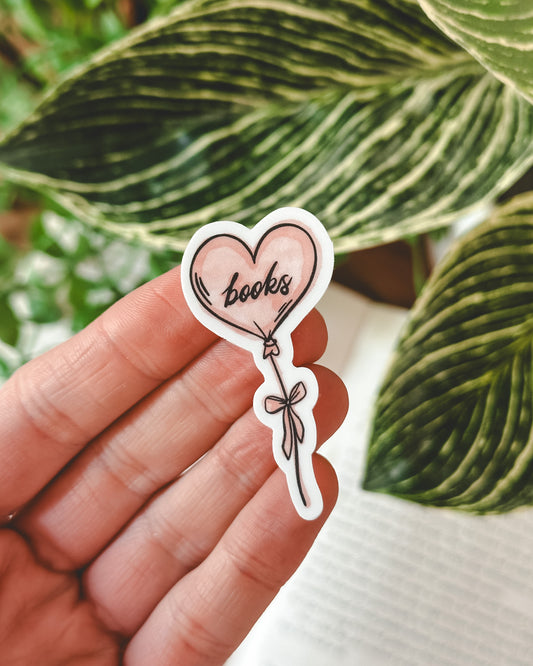 Mini Books Balloon Sticker