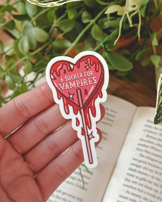 Vampires Sucker Sticker