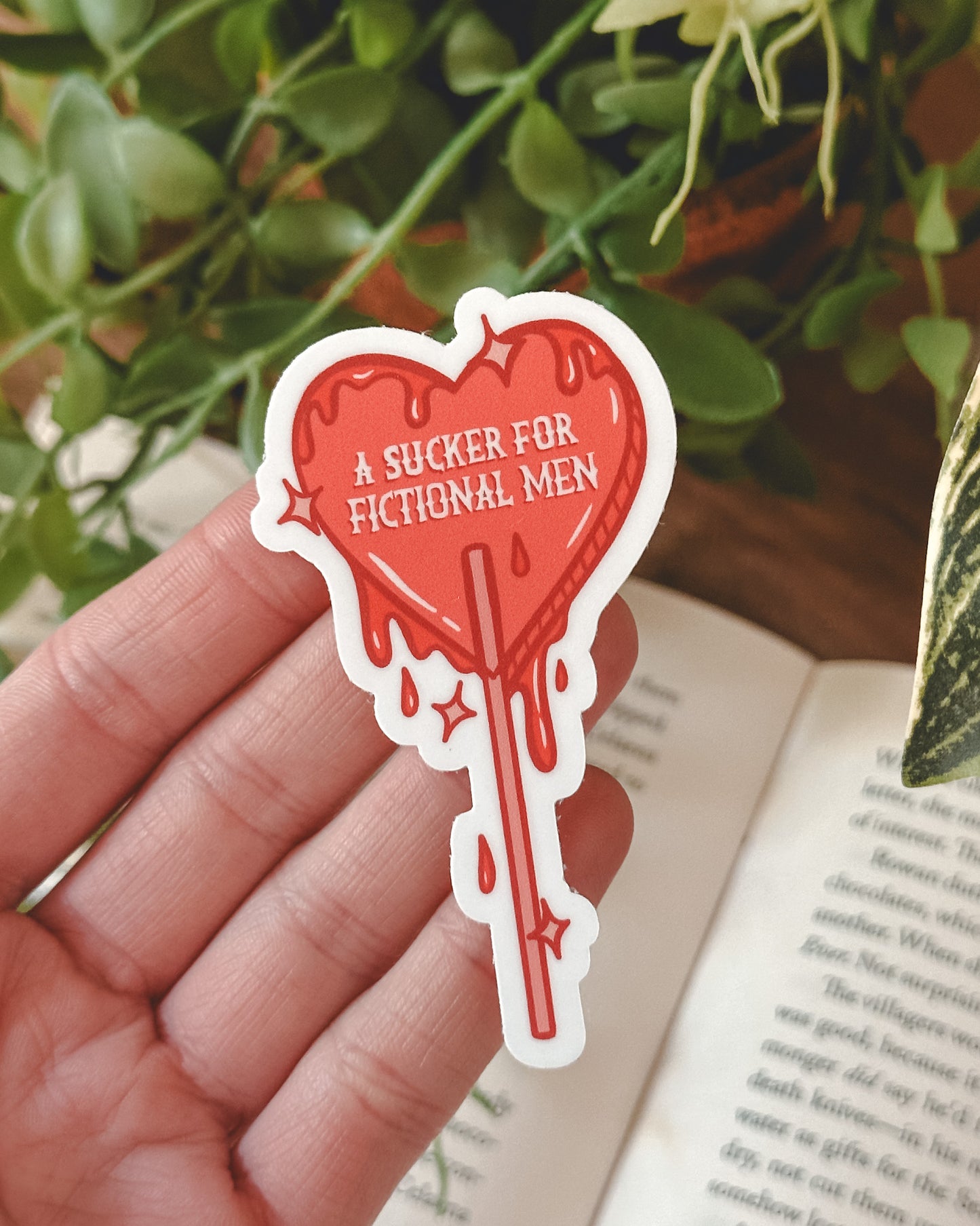 Fictional Men Sucker Sticker