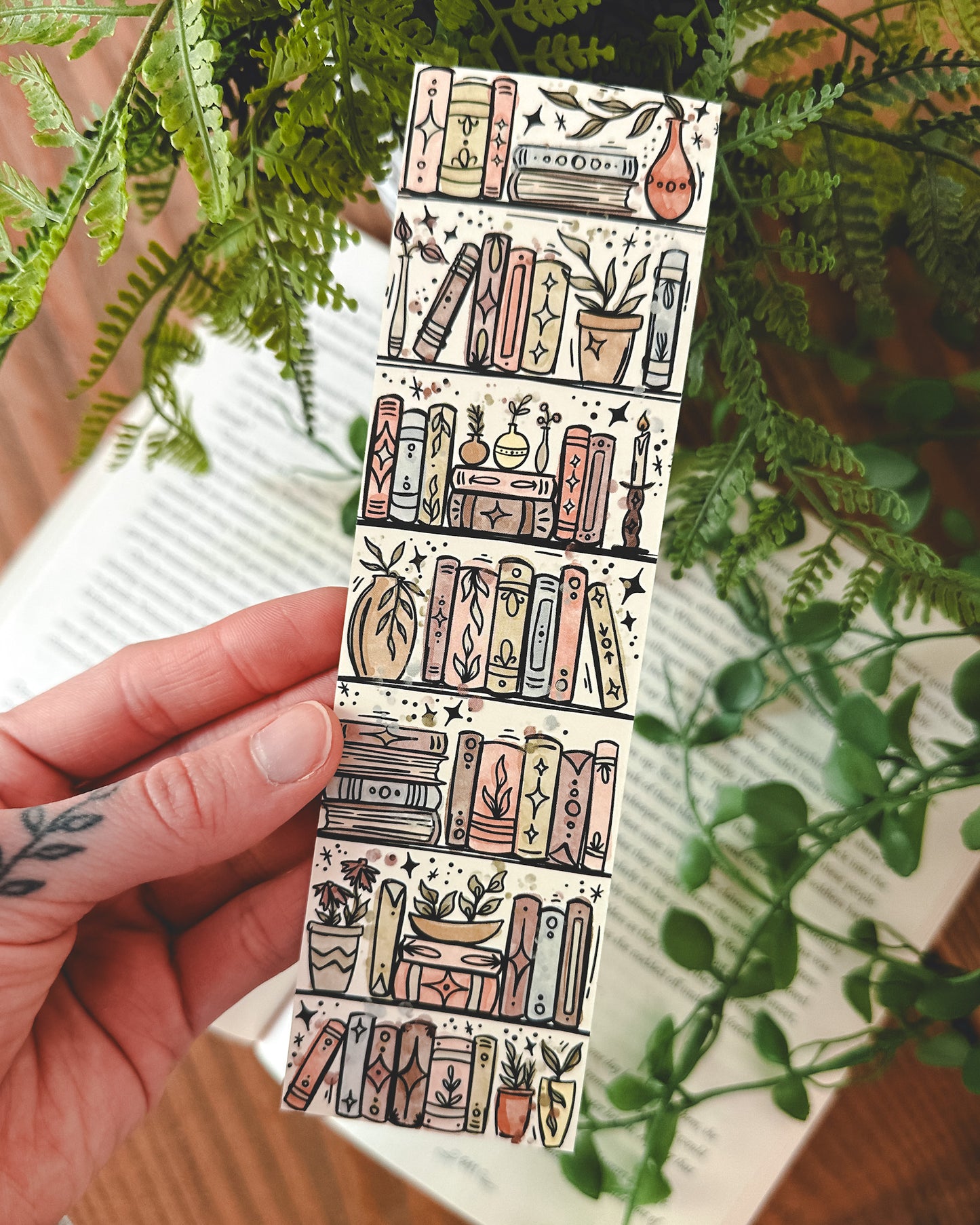 Bookshelf Bookmark