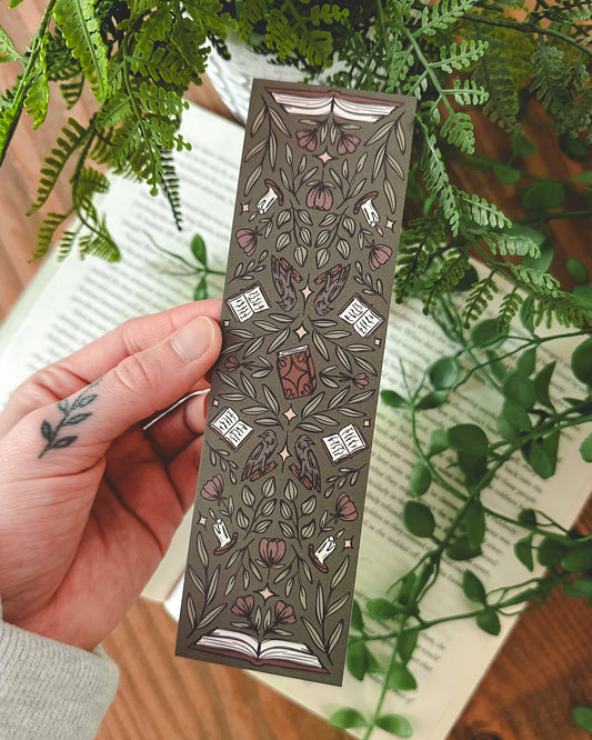Dark Academia Bookmark