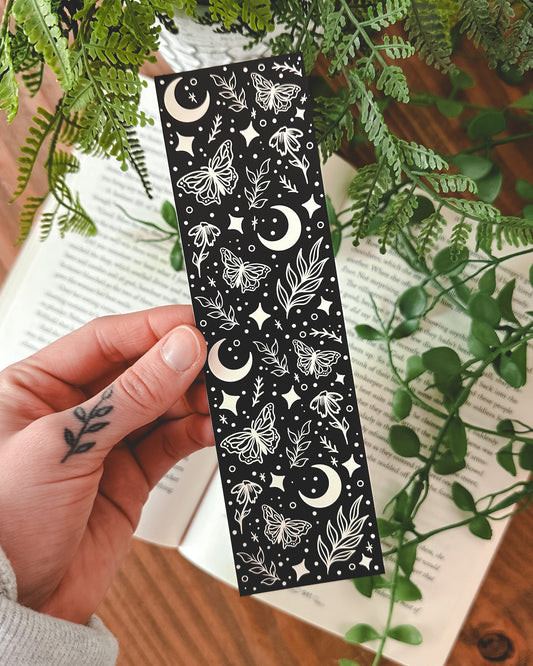 Moon Butterfly Bookmark