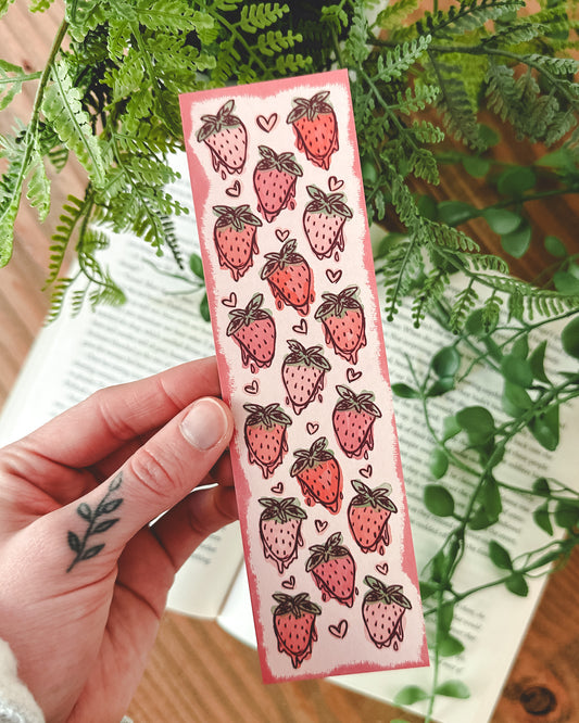 Fruit - Strawberries Bookmark