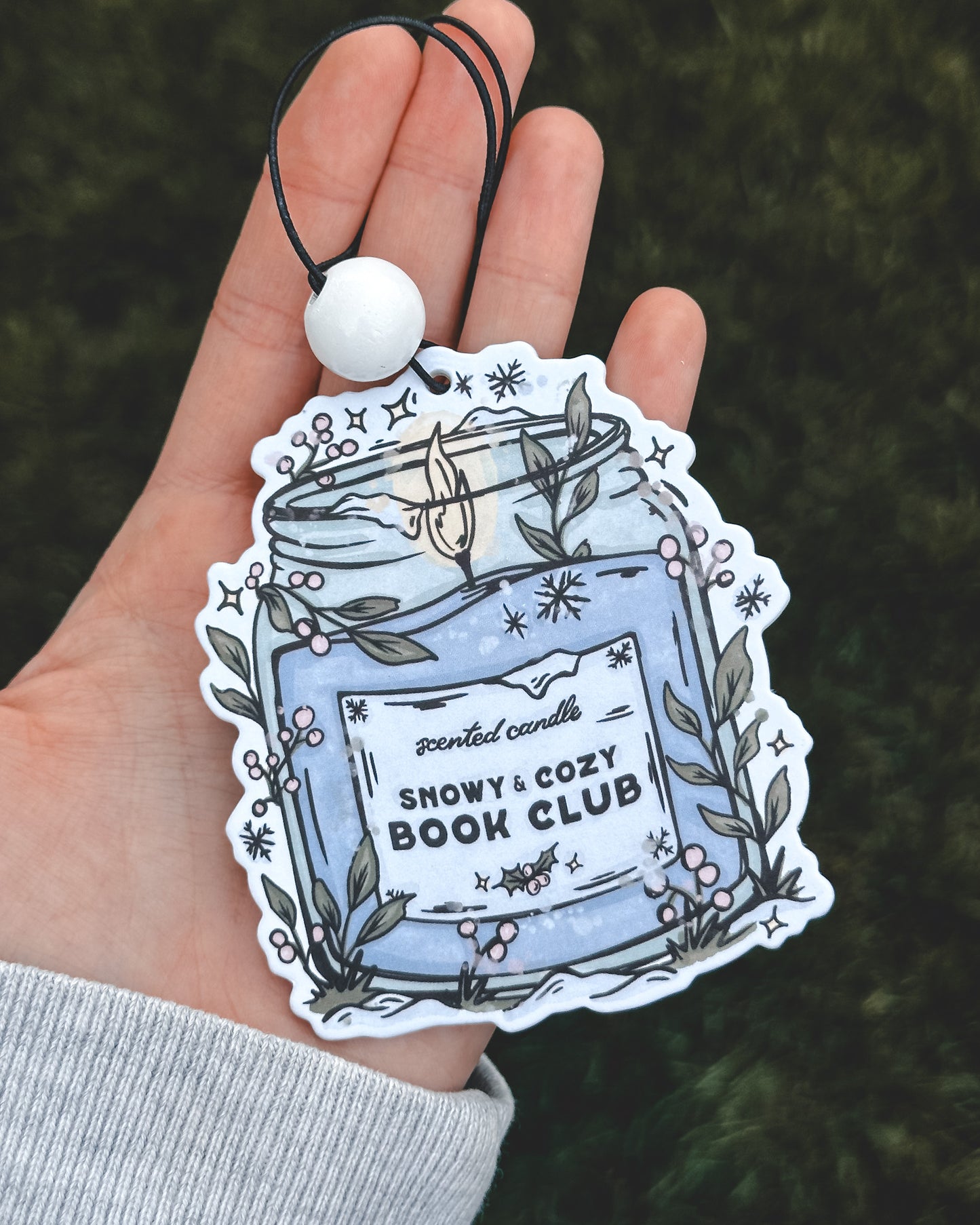 Candle Air Freshener - Snowy & Cozy Book Club