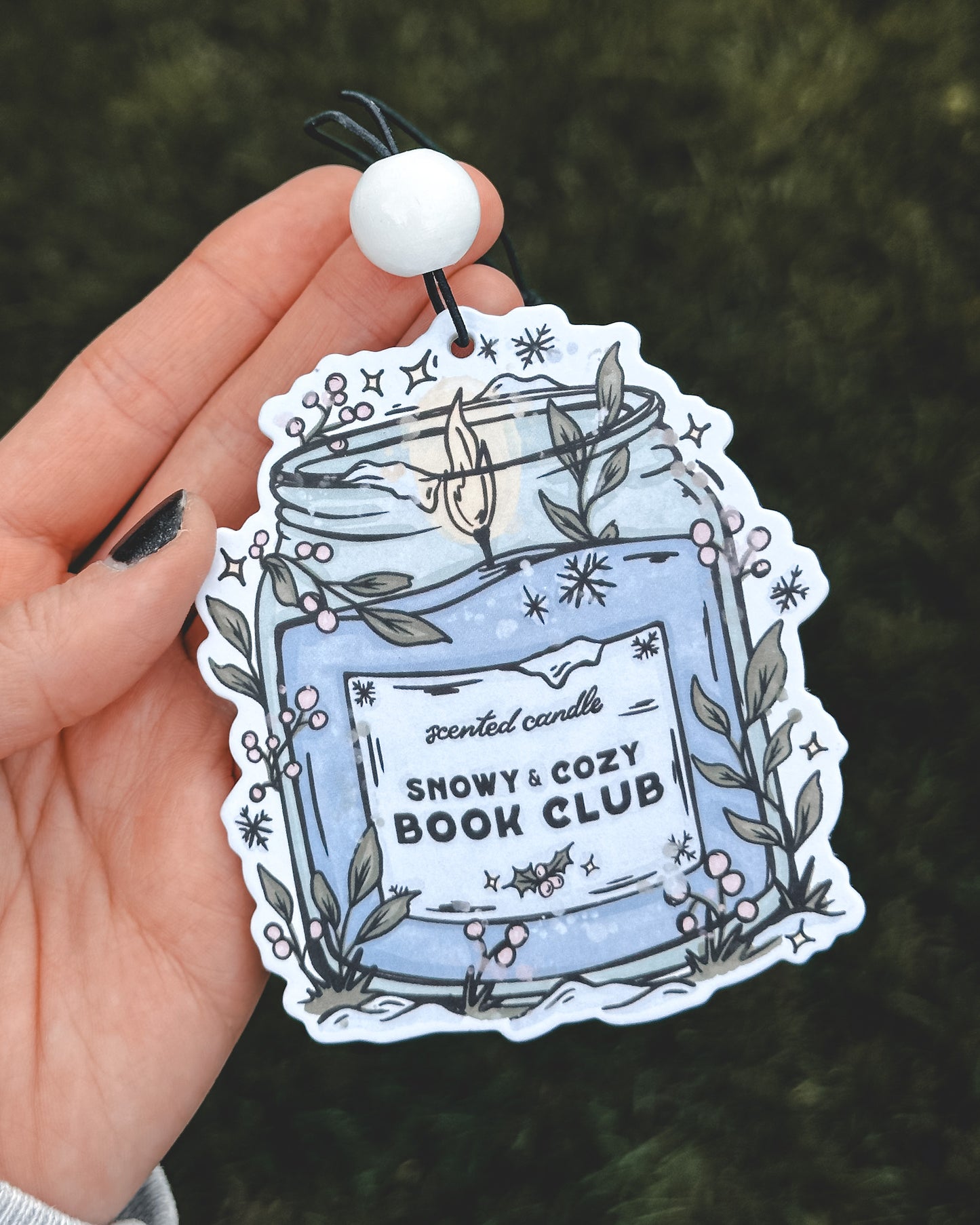 Candle Air Freshener - Snowy & Cozy Book Club