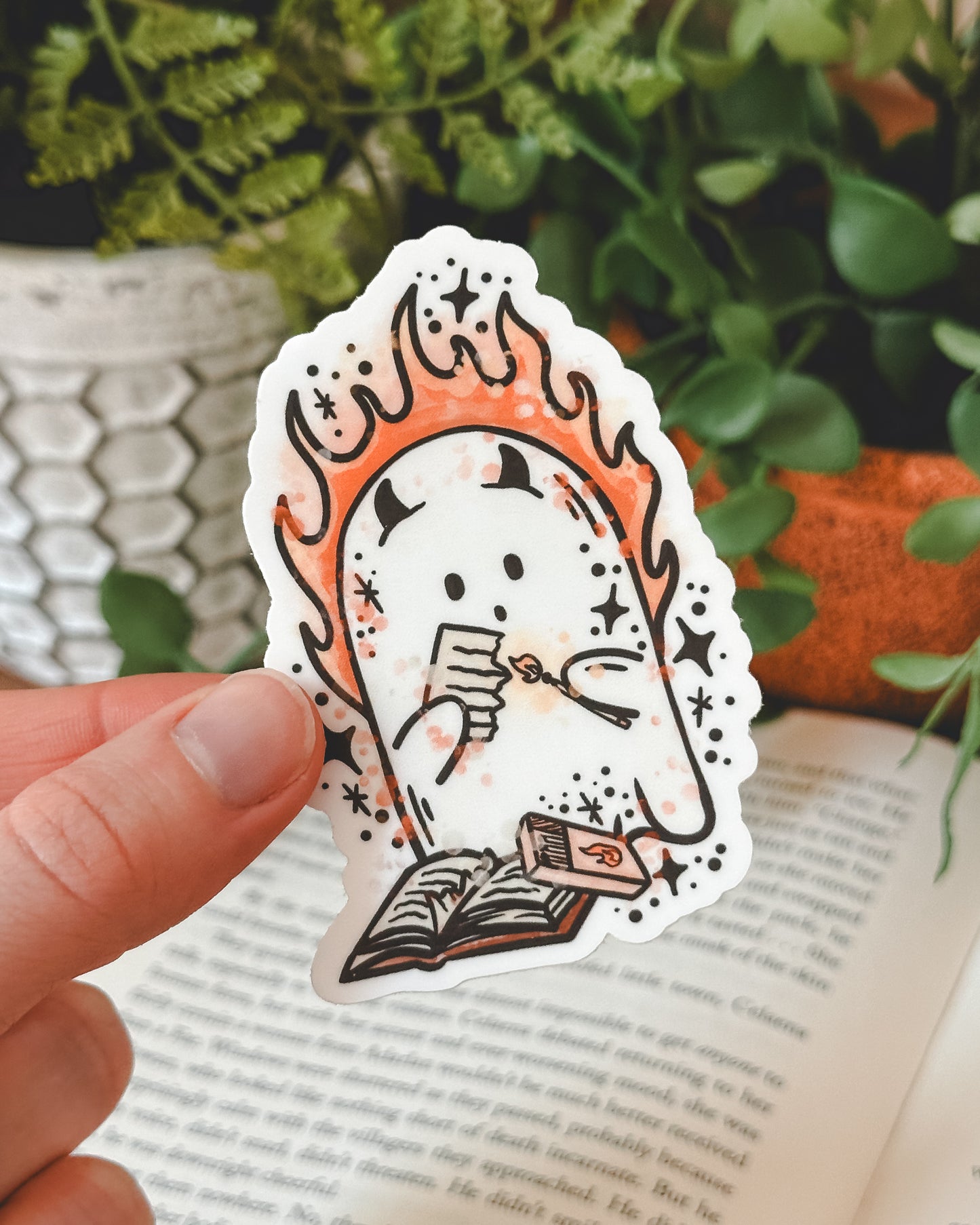 Slow Burn Ghosty Sticker