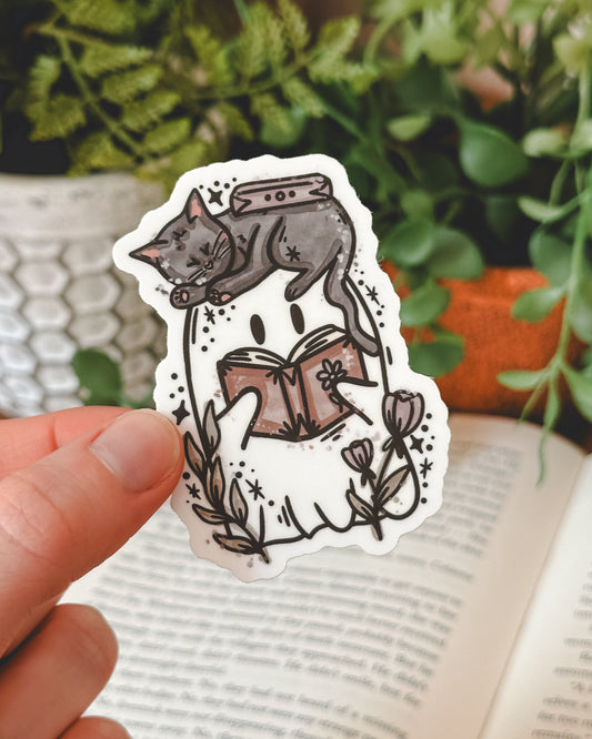 Kitty & Ghosty Sticker