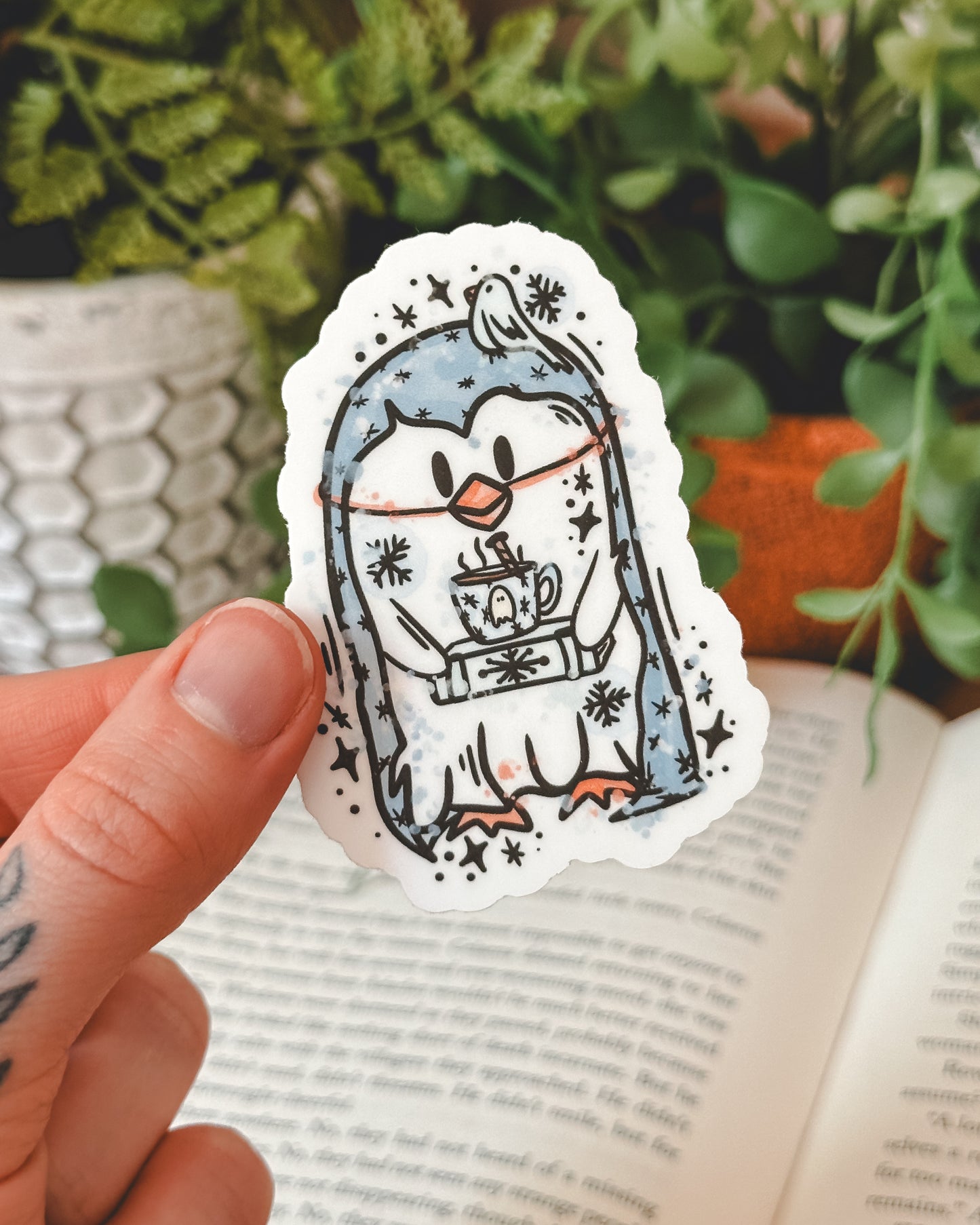 Winter "Penguin" Ghosty Sticker