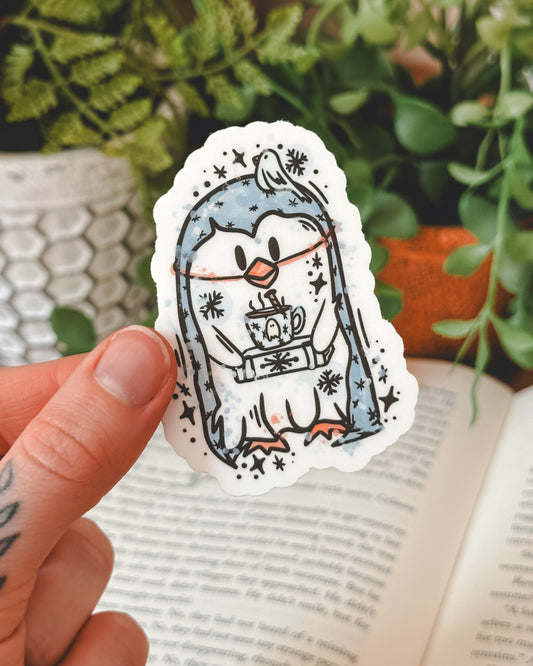 Winter "Penguin" Ghosty Sticker