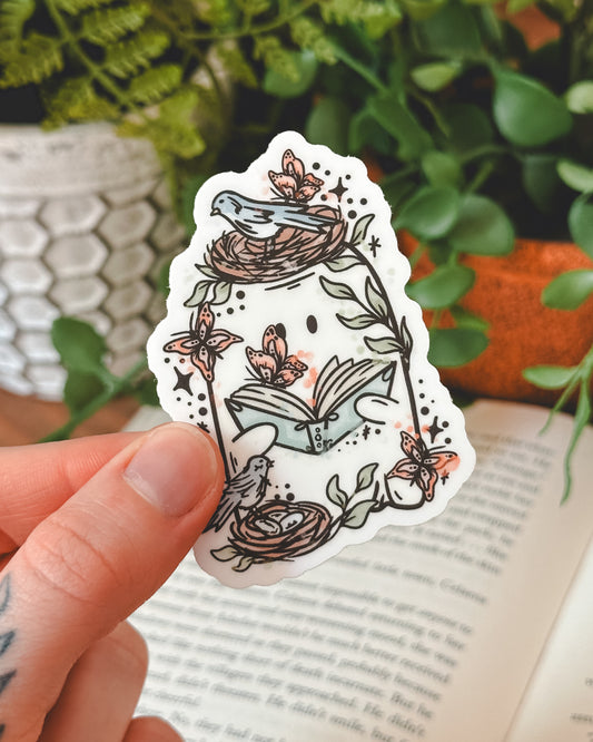Spring Ghosty Sticker
