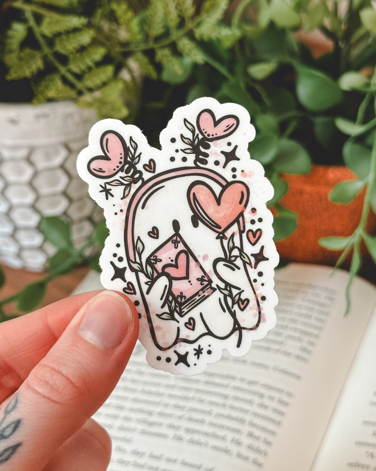 Romance Ghosty Sticker