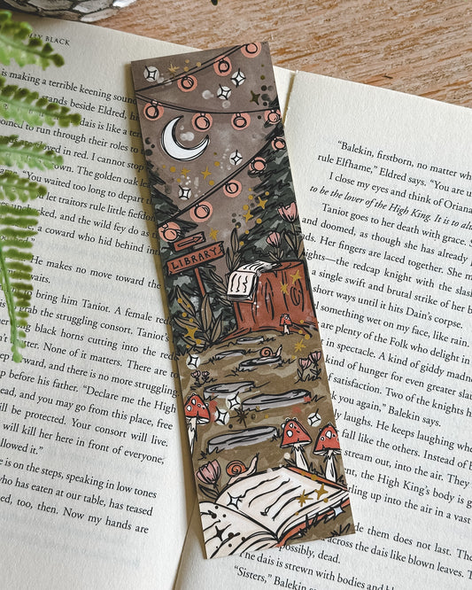 Foiled Forest Bookmark