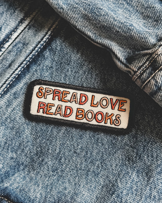 Spread Love Read Books - Iron on Patch