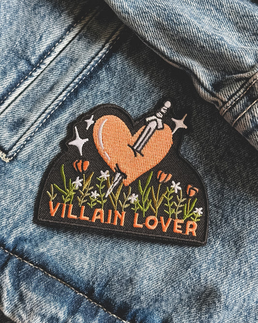 Villain Lover Dagger - Iron on Patch