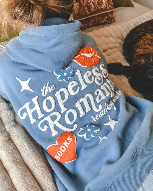 Hopeless Romantic Reading Society Puff Hoodie