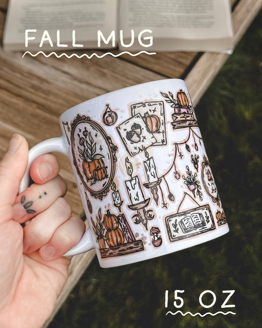Fall Wall Decor Mug *15 oz*