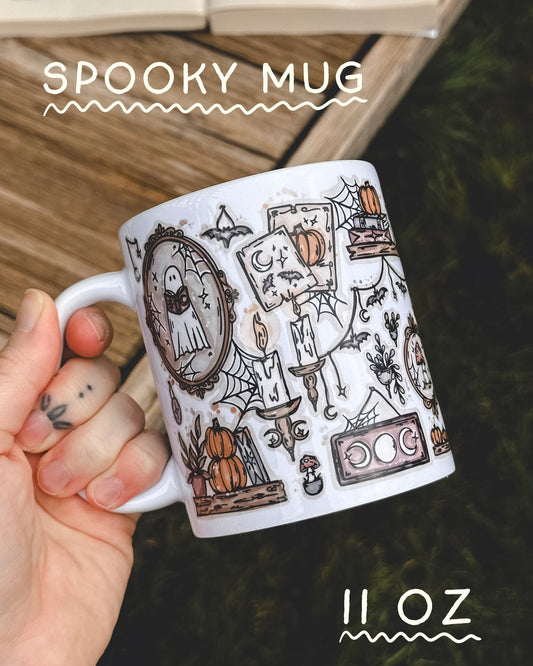 Spooky Wall Decor Mug *11 oz*