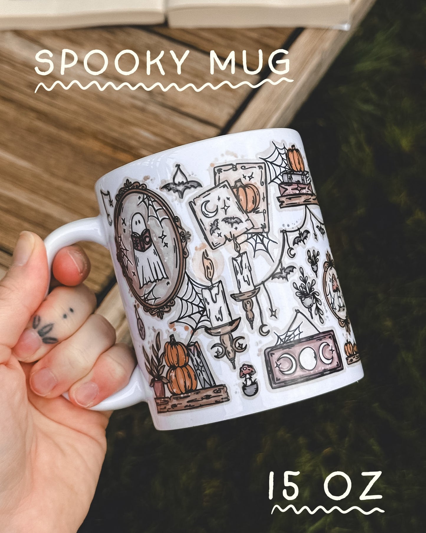 Spooky Wall Decor Mug *15 oz*
