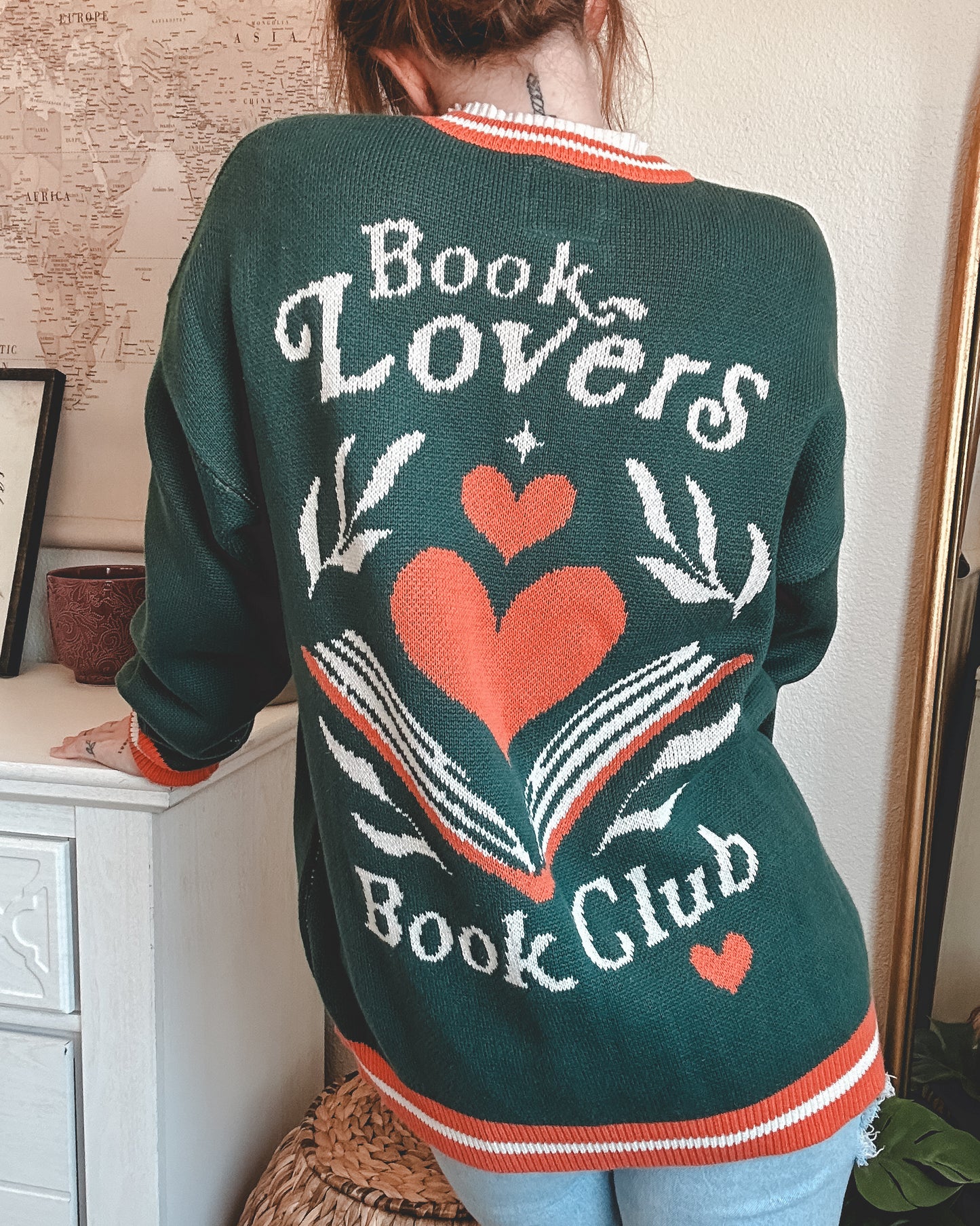 Book Lovers Book Club Knit Sweater