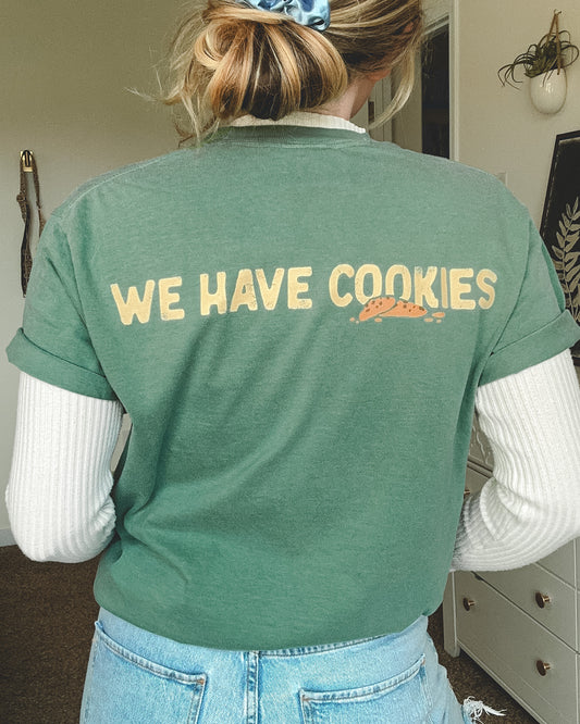 Wanna Join Bookclub Tee - Green