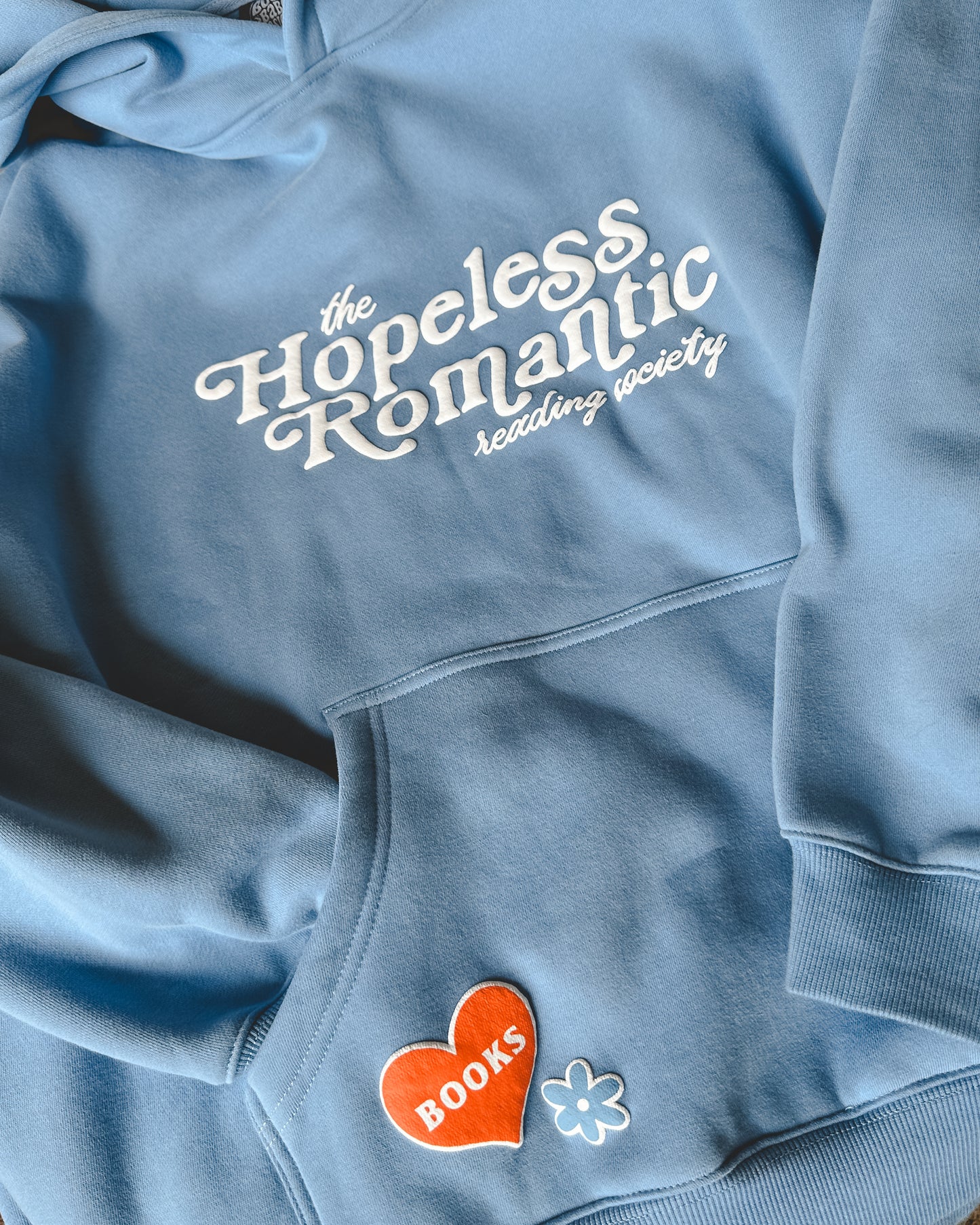 Hopeless Romantic Reading Society Puff Hoodie