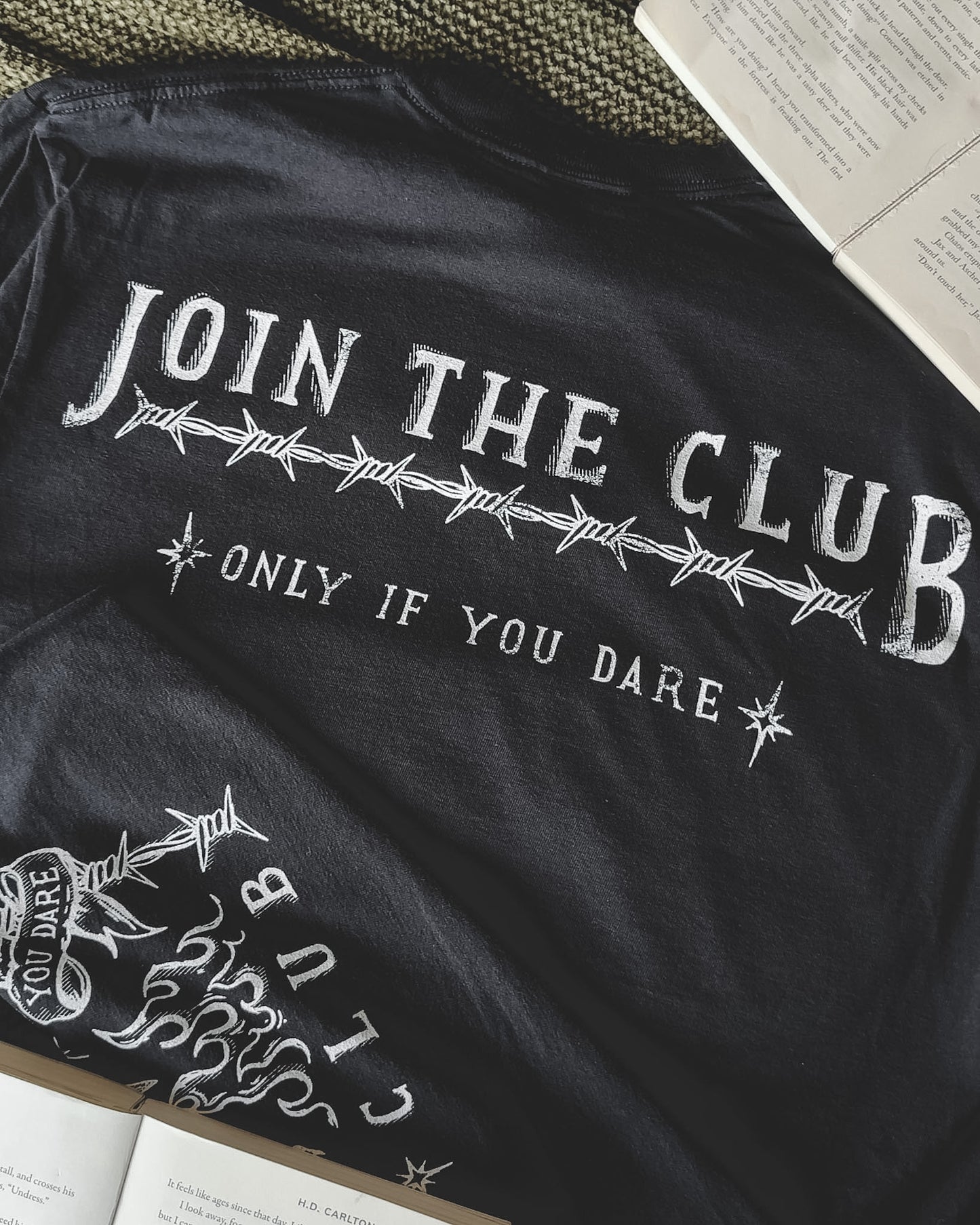 Midnight Thriller Book Club Tee - Black