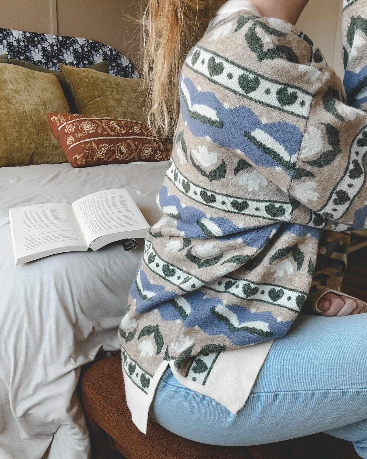 Book Lover Knit Sweater *MARKED DOWN*