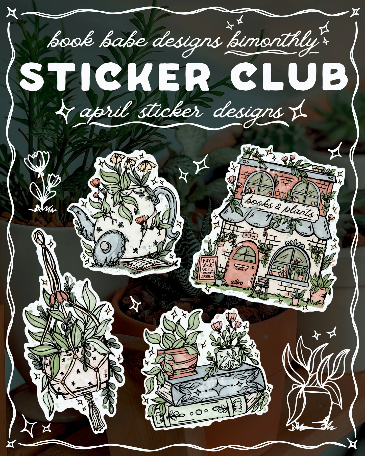 *COMING SOON* Bimonthly Sticker Club Subscription