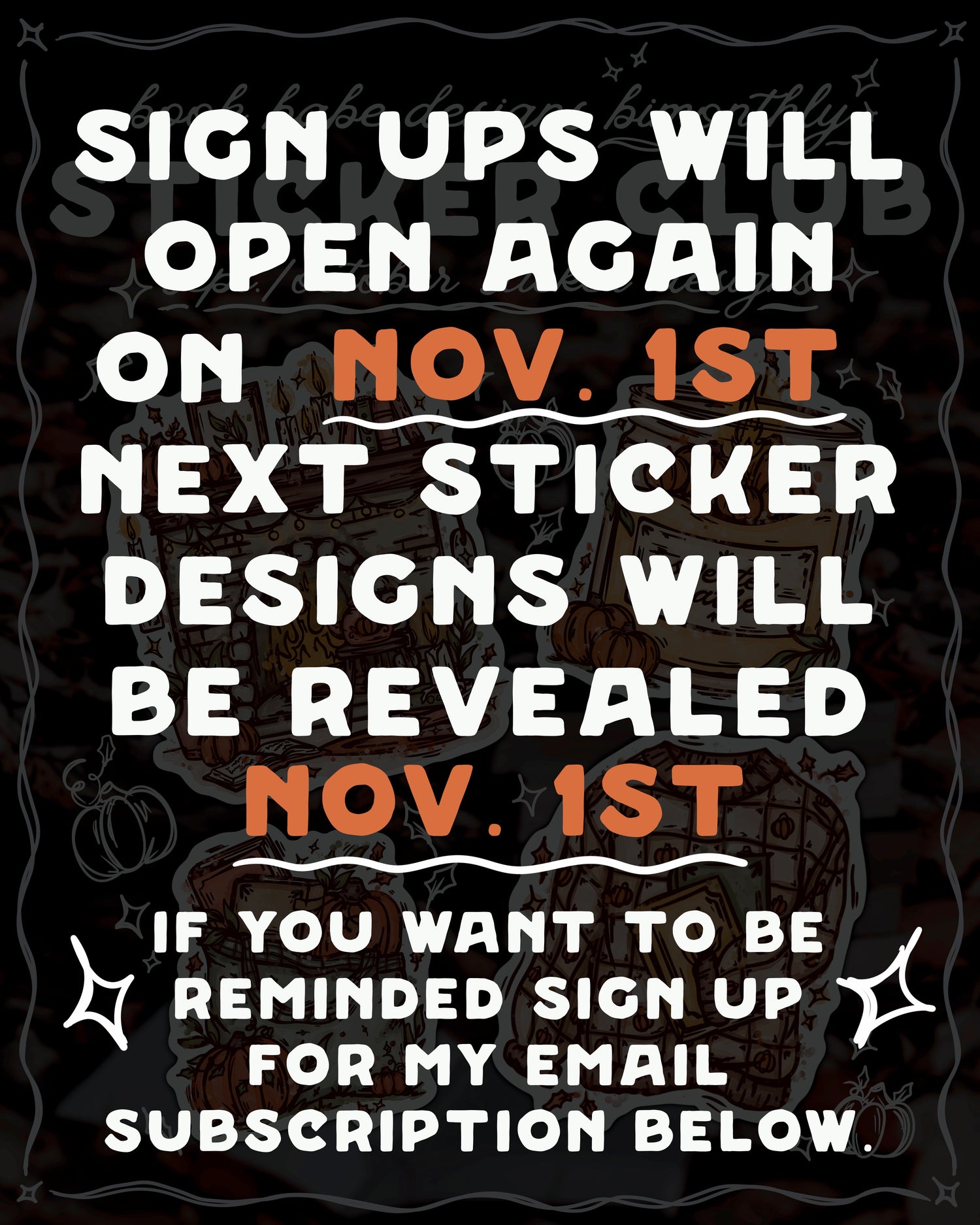 Sticker Club Subscription