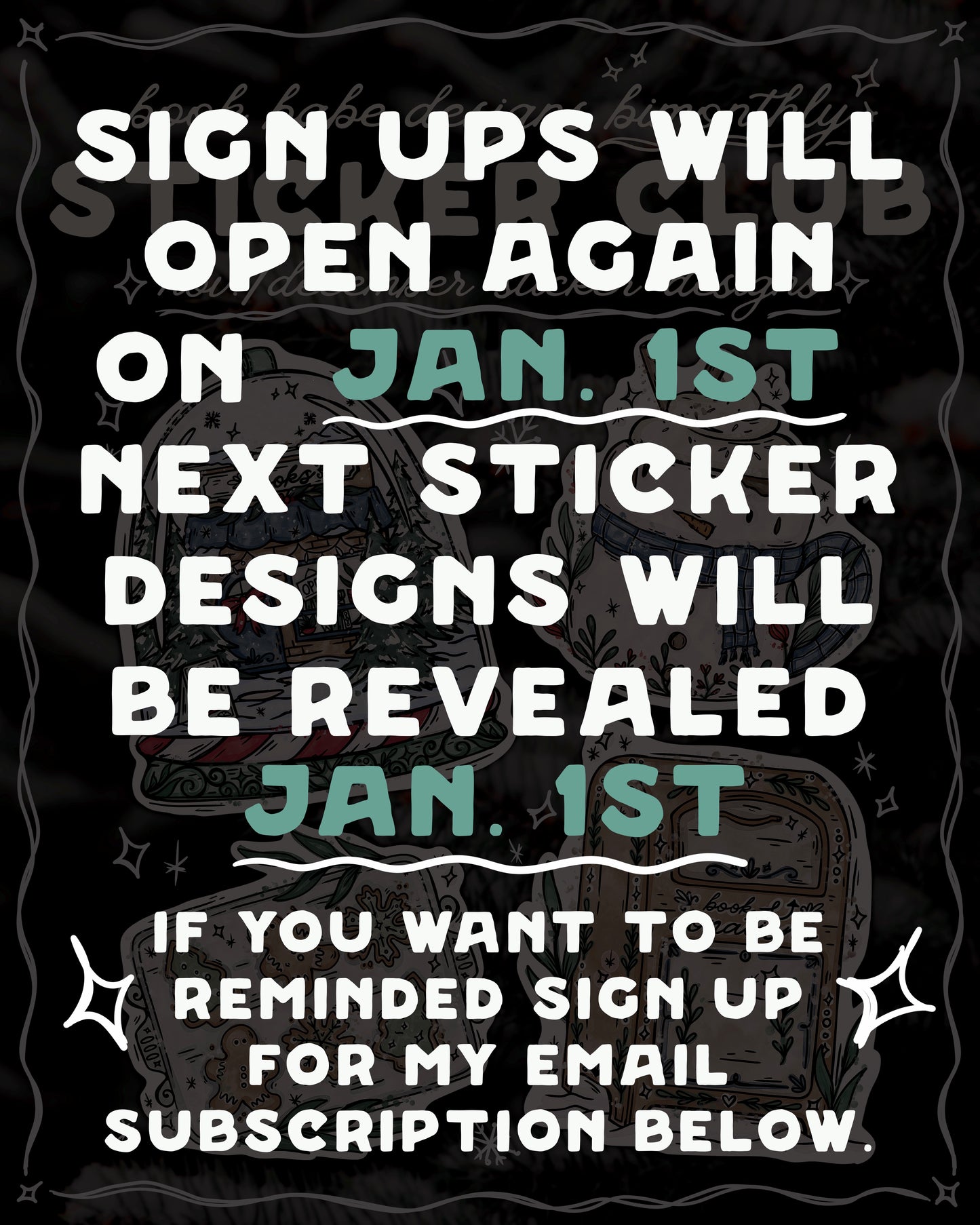Bimonthly Sticker Club Subscription
